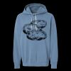 Unisex Garment-Dyed Lightweight Fleece Hooded Sweatshirt Thumbnail