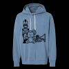 Unisex Garment-Dyed Lightweight Fleece Hooded Sweatshirt Thumbnail
