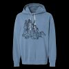 Unisex Garment-Dyed Lightweight Fleece Hooded Sweatshirt Thumbnail