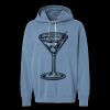 Unisex Garment-Dyed Lightweight Fleece Hooded Sweatshirt Thumbnail