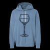 Unisex Garment-Dyed Lightweight Fleece Hooded Sweatshirt Thumbnail
