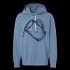 Unisex Garment-Dyed Lightweight Fleece Hooded Sweatshirt Thumbnail