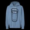 Unisex Garment-Dyed Lightweight Fleece Hooded Sweatshirt Thumbnail