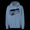 Unisex Garment-Dyed Lightweight Fleece Hooded Sweatshirt Thumbnail