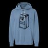 Unisex Garment-Dyed Lightweight Fleece Hooded Sweatshirt Thumbnail