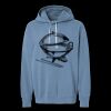 Unisex Garment-Dyed Lightweight Fleece Hooded Sweatshirt Thumbnail