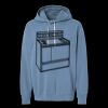 Unisex Garment-Dyed Lightweight Fleece Hooded Sweatshirt Thumbnail