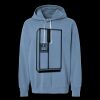 Unisex Garment-Dyed Lightweight Fleece Hooded Sweatshirt Thumbnail