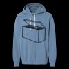 Unisex Garment-Dyed Lightweight Fleece Hooded Sweatshirt Thumbnail
