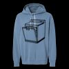 Unisex Garment-Dyed Lightweight Fleece Hooded Sweatshirt Thumbnail
