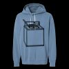 Unisex Garment-Dyed Lightweight Fleece Hooded Sweatshirt Thumbnail