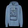 Unisex Garment-Dyed Lightweight Fleece Hooded Sweatshirt Thumbnail