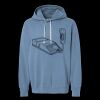 Unisex Garment-Dyed Lightweight Fleece Hooded Sweatshirt Thumbnail