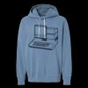 Unisex Garment-Dyed Lightweight Fleece Hooded Sweatshirt Thumbnail
