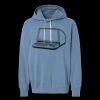 Unisex Garment-Dyed Lightweight Fleece Hooded Sweatshirt Thumbnail