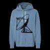 Unisex Garment-Dyed Lightweight Fleece Hooded Sweatshirt Thumbnail
