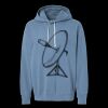 Unisex Garment-Dyed Lightweight Fleece Hooded Sweatshirt Thumbnail