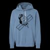 Unisex Garment-Dyed Lightweight Fleece Hooded Sweatshirt Thumbnail
