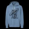 Unisex Garment-Dyed Lightweight Fleece Hooded Sweatshirt Thumbnail