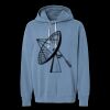 Unisex Garment-Dyed Lightweight Fleece Hooded Sweatshirt Thumbnail