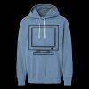 Unisex Garment-Dyed Lightweight Fleece Hooded Sweatshirt Thumbnail