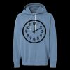 Unisex Garment-Dyed Lightweight Fleece Hooded Sweatshirt Thumbnail