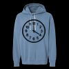 Unisex Garment-Dyed Lightweight Fleece Hooded Sweatshirt Thumbnail