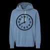Unisex Garment-Dyed Lightweight Fleece Hooded Sweatshirt Thumbnail