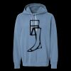 Unisex Garment-Dyed Lightweight Fleece Hooded Sweatshirt Thumbnail
