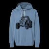 Unisex Garment-Dyed Lightweight Fleece Hooded Sweatshirt Thumbnail