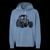 Unisex Garment-Dyed Lightweight Fleece Hooded Sweatshirt Thumbnail