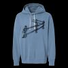 Unisex Garment-Dyed Lightweight Fleece Hooded Sweatshirt Thumbnail