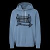 Unisex Garment-Dyed Lightweight Fleece Hooded Sweatshirt Thumbnail