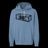Unisex Garment-Dyed Lightweight Fleece Hooded Sweatshirt Thumbnail