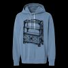Unisex Garment-Dyed Lightweight Fleece Hooded Sweatshirt Thumbnail