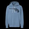 Unisex Garment-Dyed Lightweight Fleece Hooded Sweatshirt Thumbnail