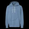Unisex Garment-Dyed Lightweight Fleece Hooded Sweatshirt Thumbnail