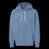 Unisex Garment-Dyed Lightweight Fleece Hooded Sweatshirt Thumbnail