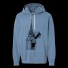 Unisex Garment-Dyed Lightweight Fleece Hooded Sweatshirt Thumbnail