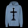 Unisex Garment-Dyed Lightweight Fleece Hooded Sweatshirt Thumbnail