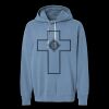 Unisex Garment-Dyed Lightweight Fleece Hooded Sweatshirt Thumbnail