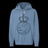Unisex Garment-Dyed Lightweight Fleece Hooded Sweatshirt Thumbnail