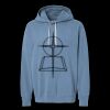 Unisex Garment-Dyed Lightweight Fleece Hooded Sweatshirt Thumbnail