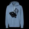 Unisex Garment-Dyed Lightweight Fleece Hooded Sweatshirt Thumbnail