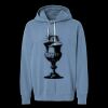 Unisex Garment-Dyed Lightweight Fleece Hooded Sweatshirt Thumbnail