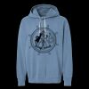 Unisex Garment-Dyed Lightweight Fleece Hooded Sweatshirt Thumbnail
