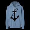 Unisex Garment-Dyed Lightweight Fleece Hooded Sweatshirt Thumbnail