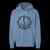 Unisex Garment-Dyed Lightweight Fleece Hooded Sweatshirt Thumbnail