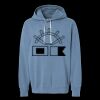 Unisex Garment-Dyed Lightweight Fleece Hooded Sweatshirt Thumbnail