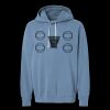 Unisex Garment-Dyed Lightweight Fleece Hooded Sweatshirt Thumbnail
